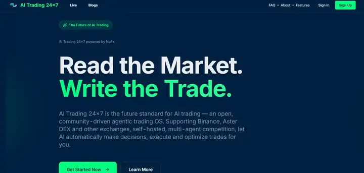 AI Trading 24/7 - Trading Platform